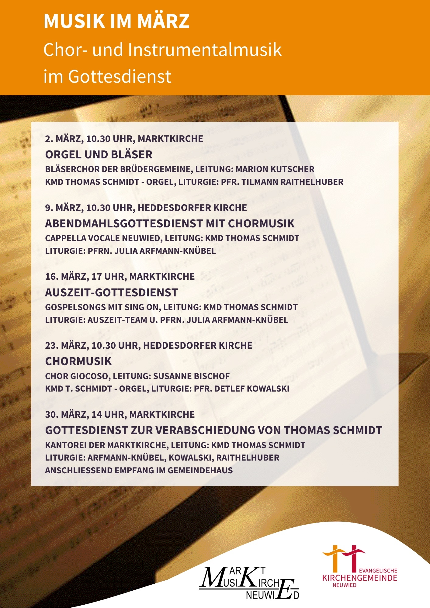 Chormusik in Neuwied-Heddesdorf