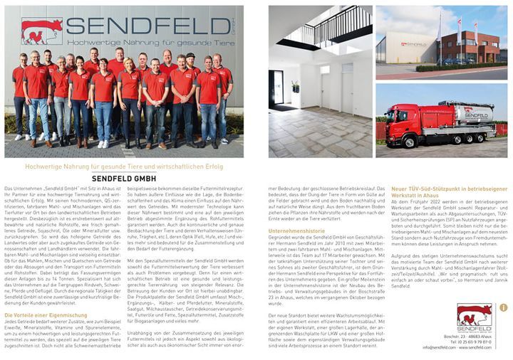 Aktuell | Sendfeld GmbH
