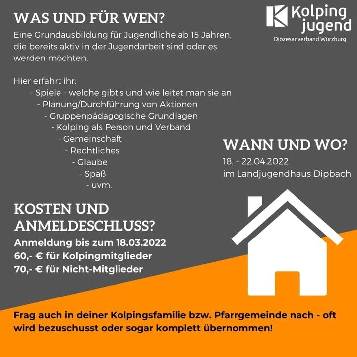 Aktuelle Neuigkeiten | Kolpingjugend DV Würzburg