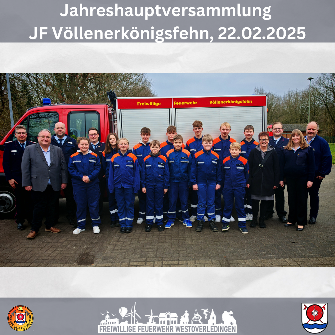 Mitgliederversammlung JF Völlenerkönigsfehn