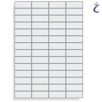 Etiketten für Kennzeichnungen 52,5 x 29,7 mm Vorlage