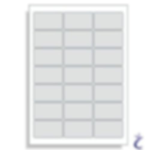 Universal Adressetiketten 63,5 x 38,1 mm Vorlage