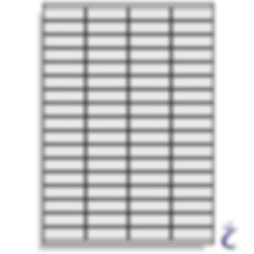 Universal Etiketten 52,5 x 16,9 mm Vorlage