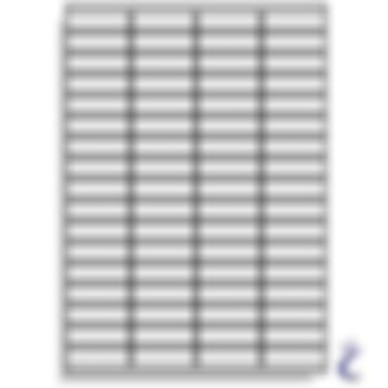 Universal Etiketten 52,5 x 16,9 mm Vorlage