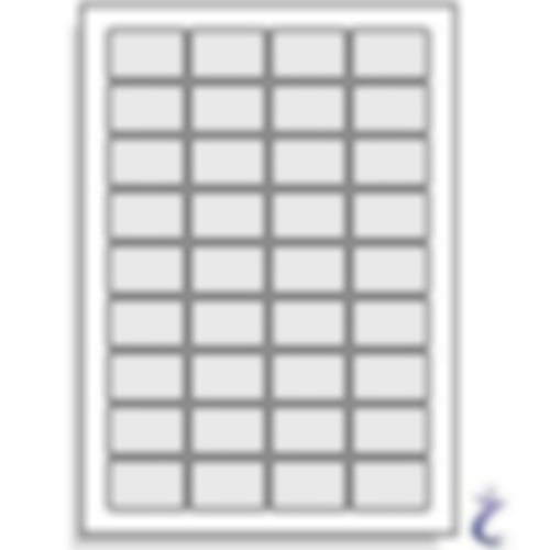 Universal Etiketten Vorlage 45 x 30 mm