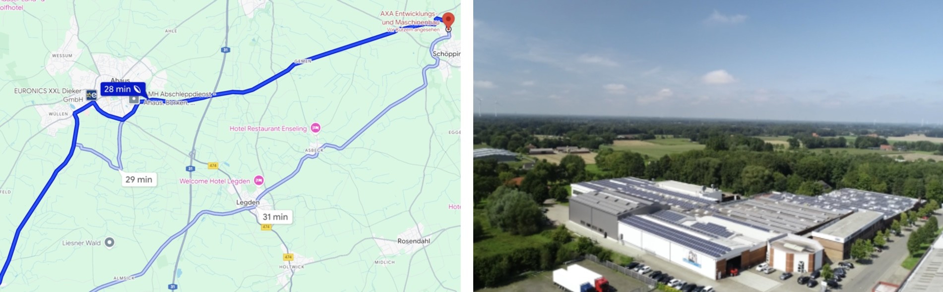 AXA Entwicklungs- und Maschinenbau in Schöppingen