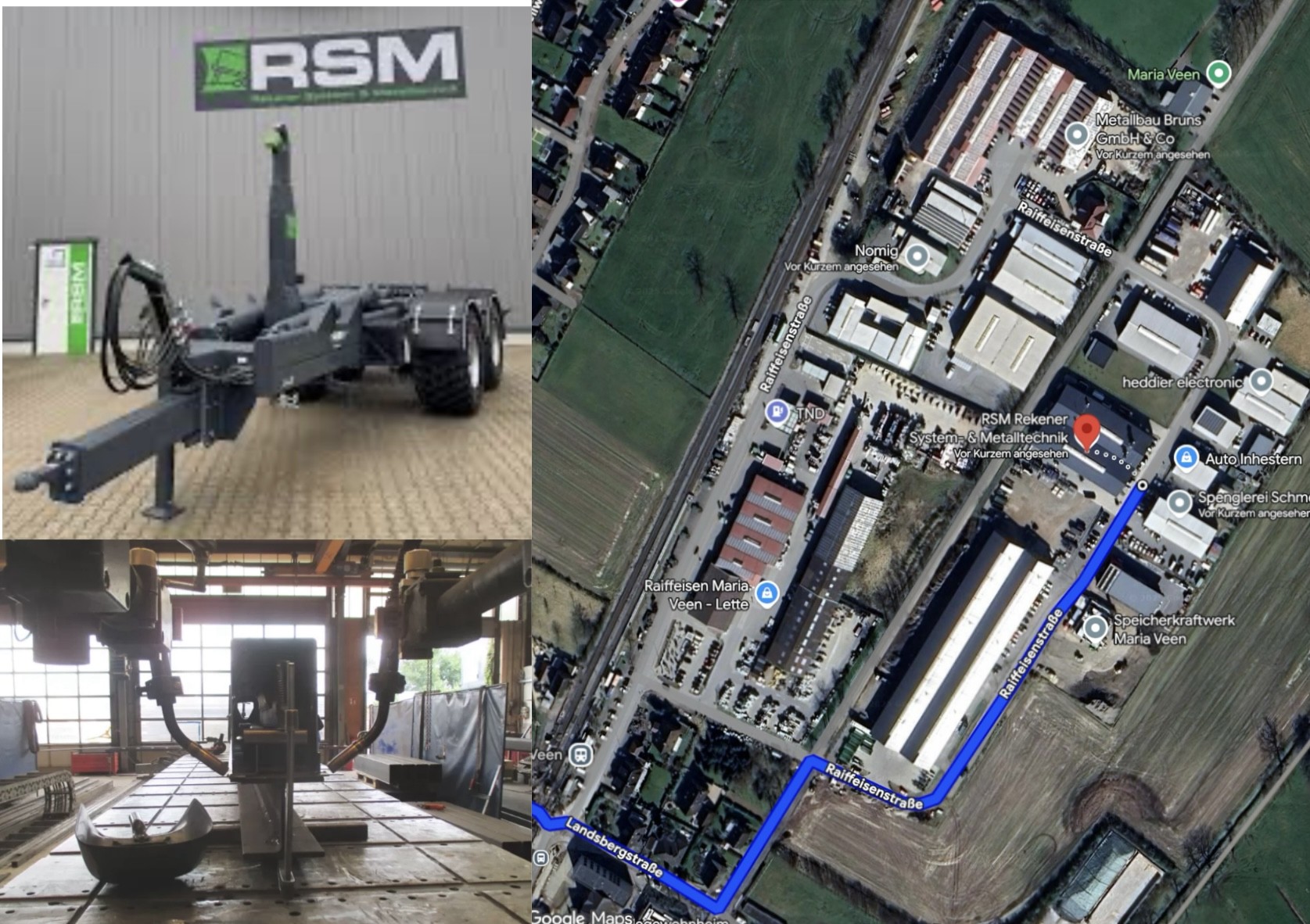 Werksbesichtigung Bruns Metallbau und RSM Rekener System- und Metalltechnik