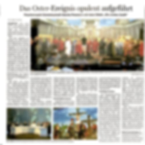 Das Oster-Ereignis opulent aufgeführt | NOZ 2019