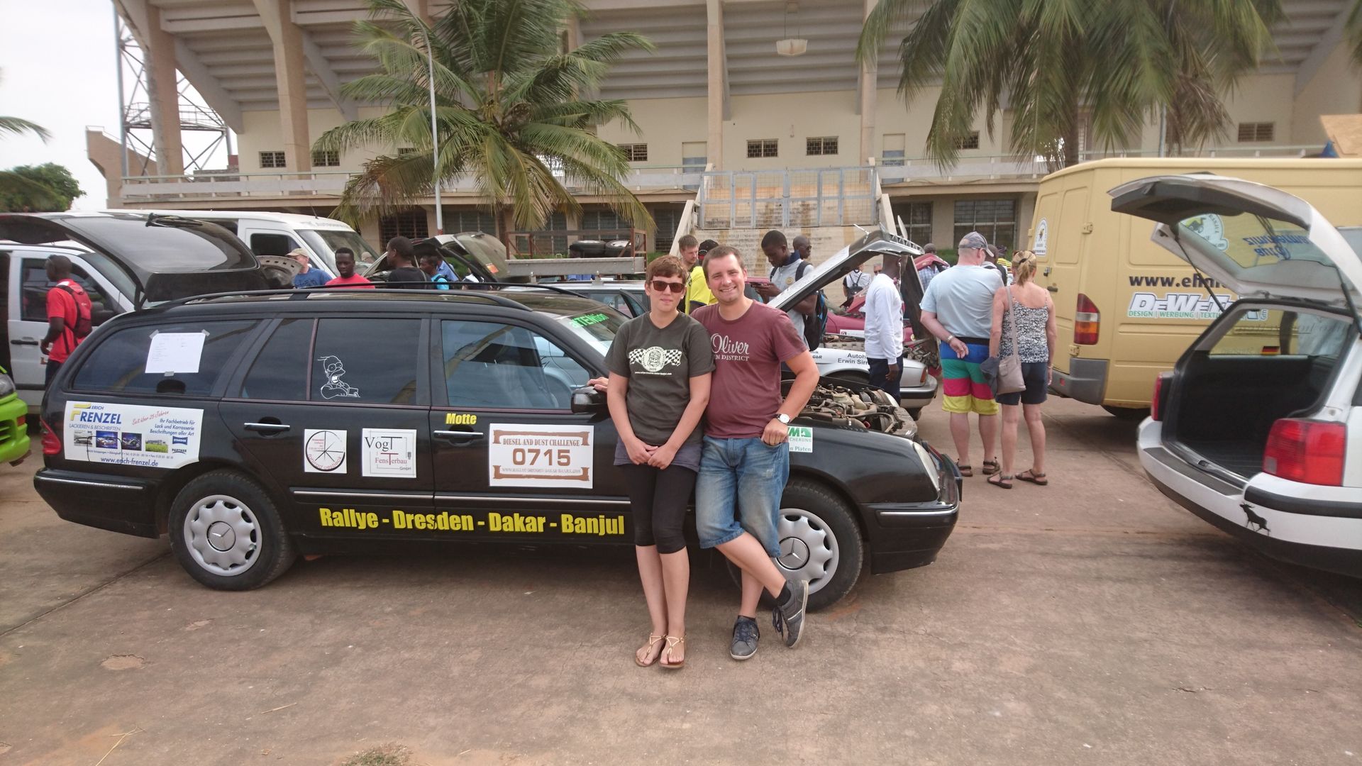 Wir, das Team Unimog SPORT | Rallye D-D-B