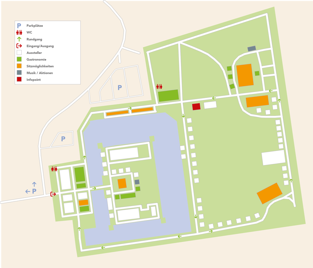 Lageplan Ahauser Schlosszauber