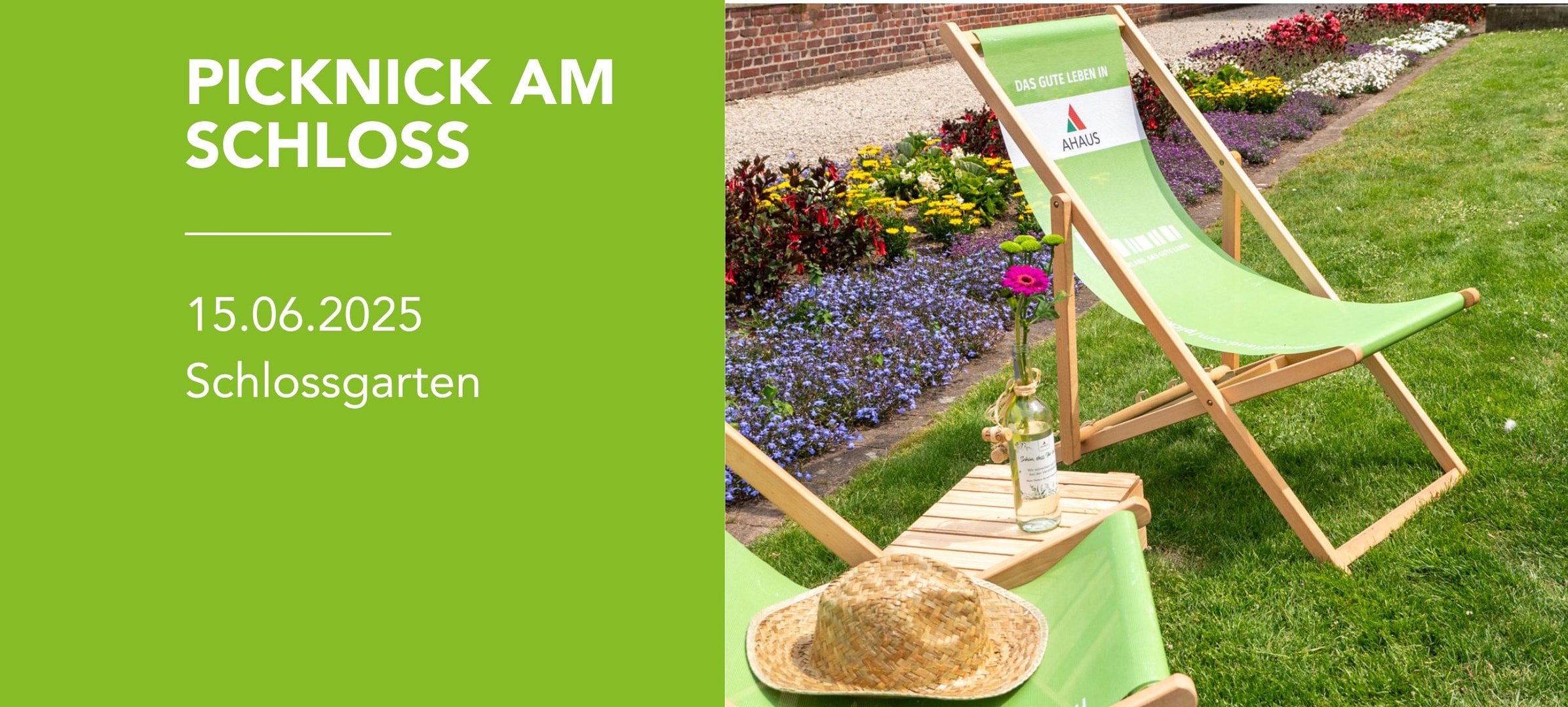 Picknick am Schloss