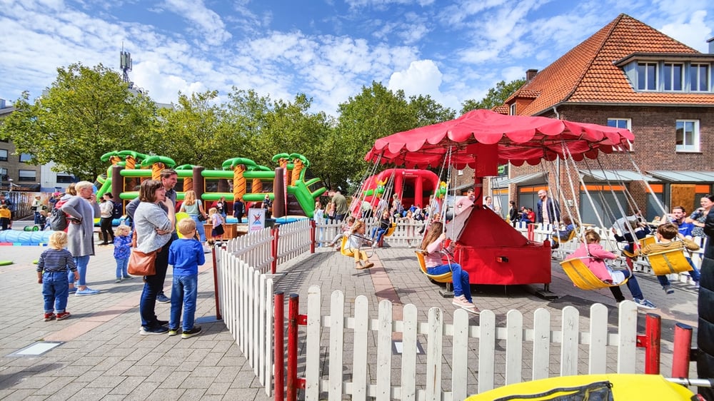 Ahaus Wochenmarkt Stand Obst Gemüse