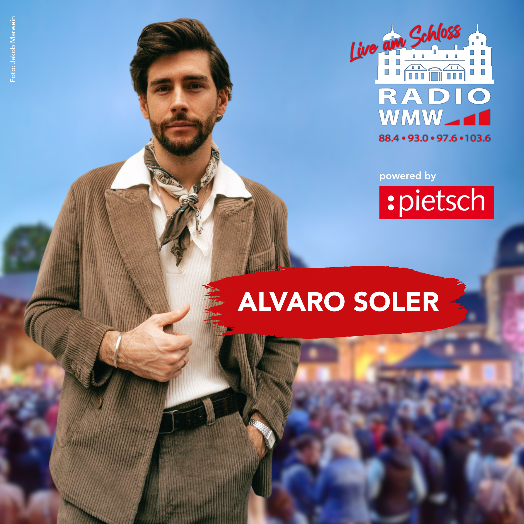 Alvaro Soler - Radio WMW Live am Schloss
