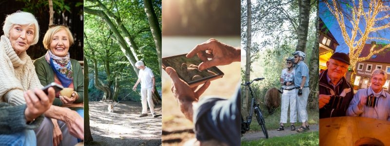 Collage Seniorinnen