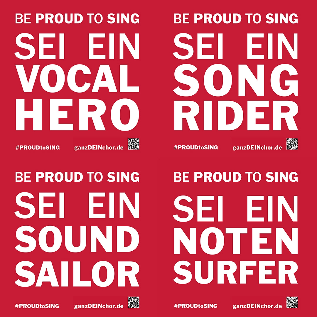 Be PROUD to SING - Sing mit!
