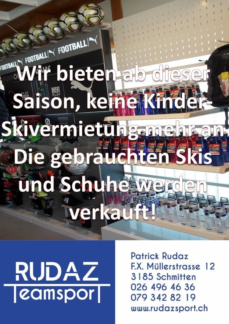 Dienstleistungen: Skiservice | Rudaz Sport GmbH