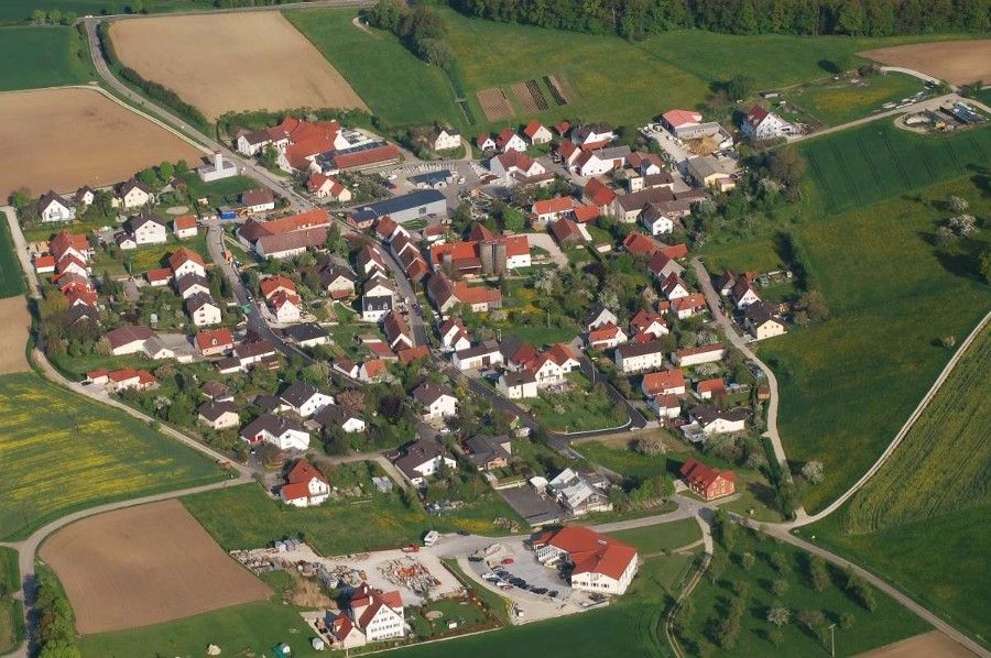 Luftbild von Schäfstall