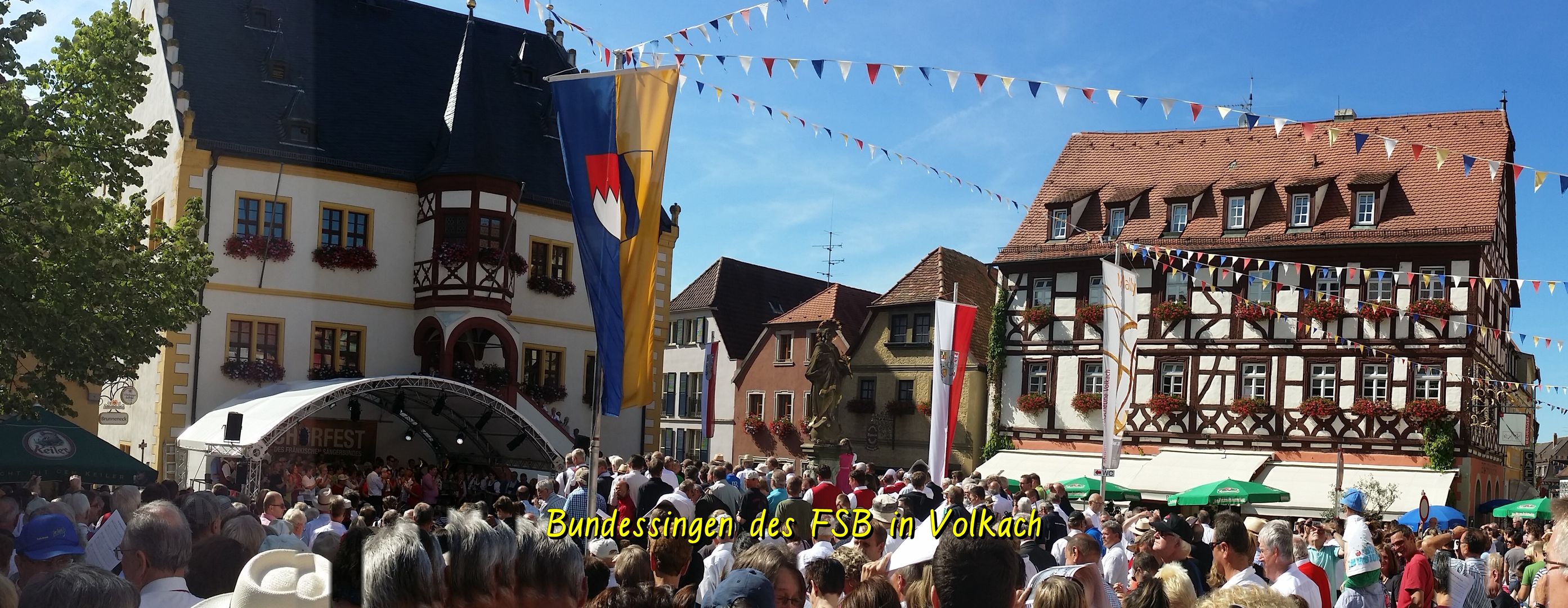 Gesangverein Obertheres und der Chor