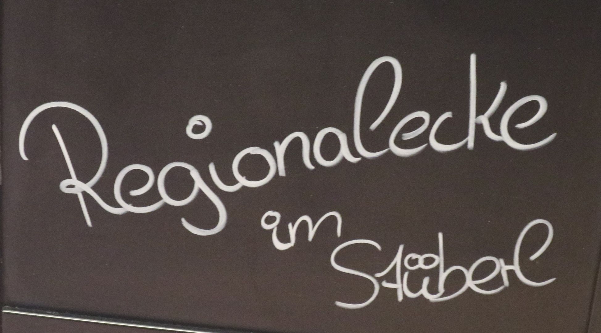 Regionalecke im Stüberl | Irschenberger