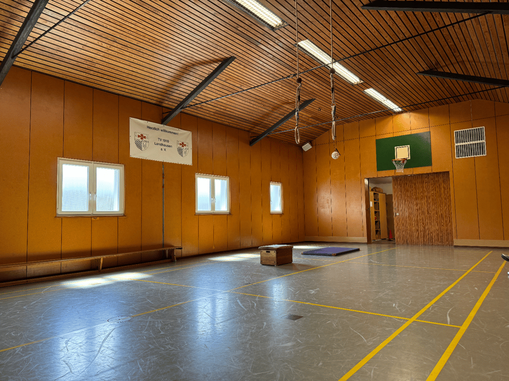 Die Turnhalle des TVL