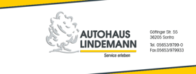 Impressum | Autohaus Lindemann Sontra