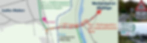 Die Strecke entlang der L109.