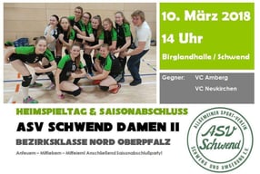Tabelle - Volleyball - Herren 1 | ASV Schwend e.V.