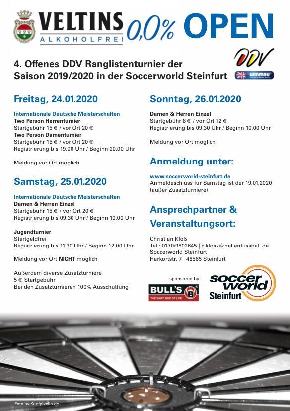 DDV Veltins Open 2020​​ | Soccerworld Steinfurt