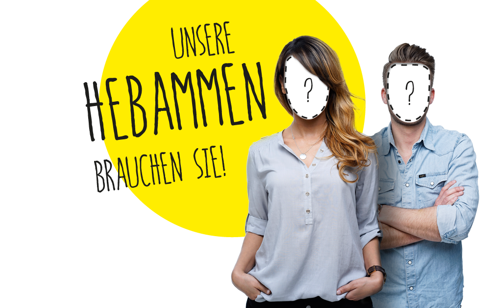 Aktionsbild Hebammenmangel in Deutschland