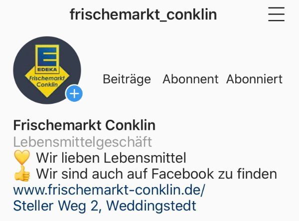 Instagram | Frischemarkt Conklin