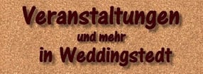 Anmelden | Veranstaltungen in Weddingstedt