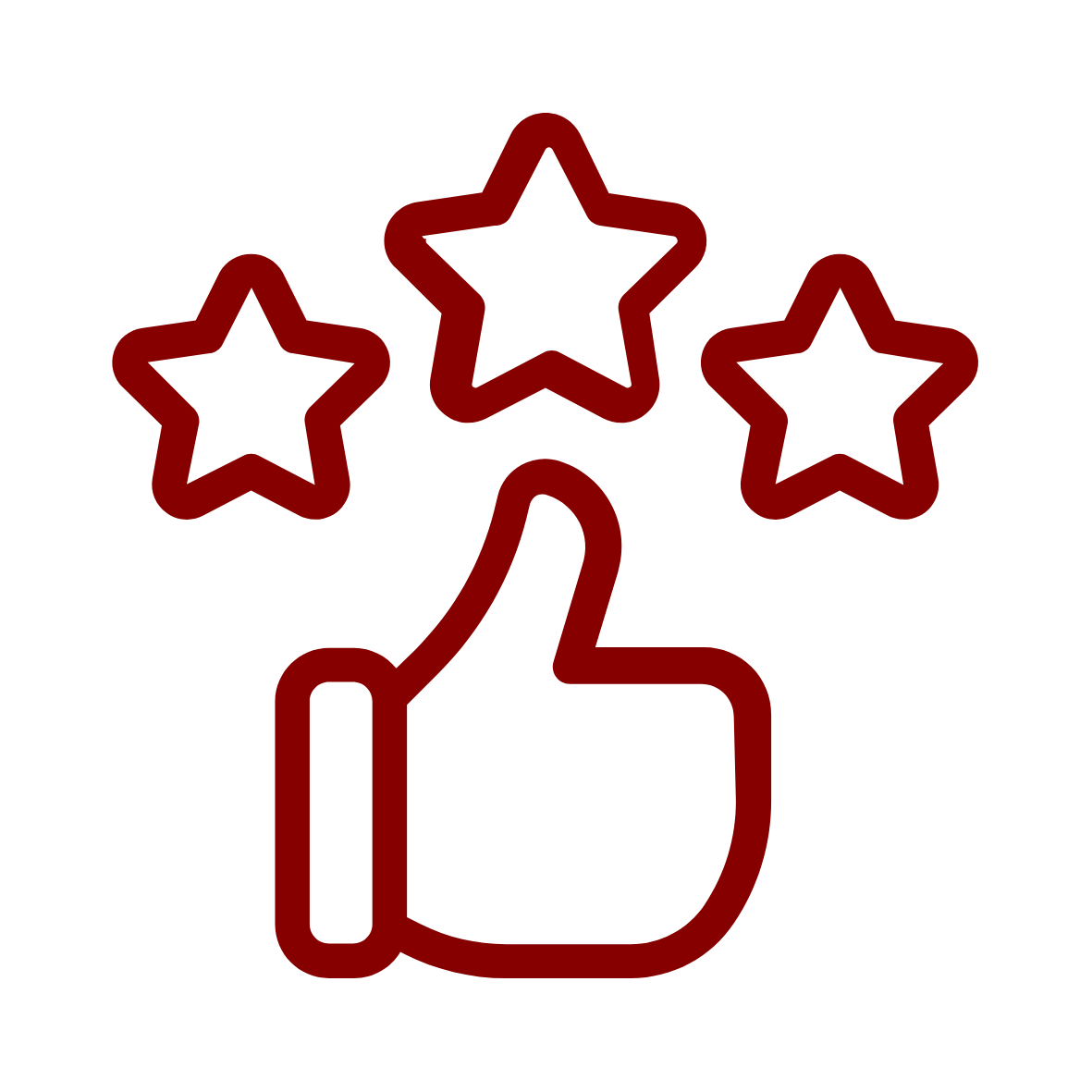 Icon Feedback Auswertung