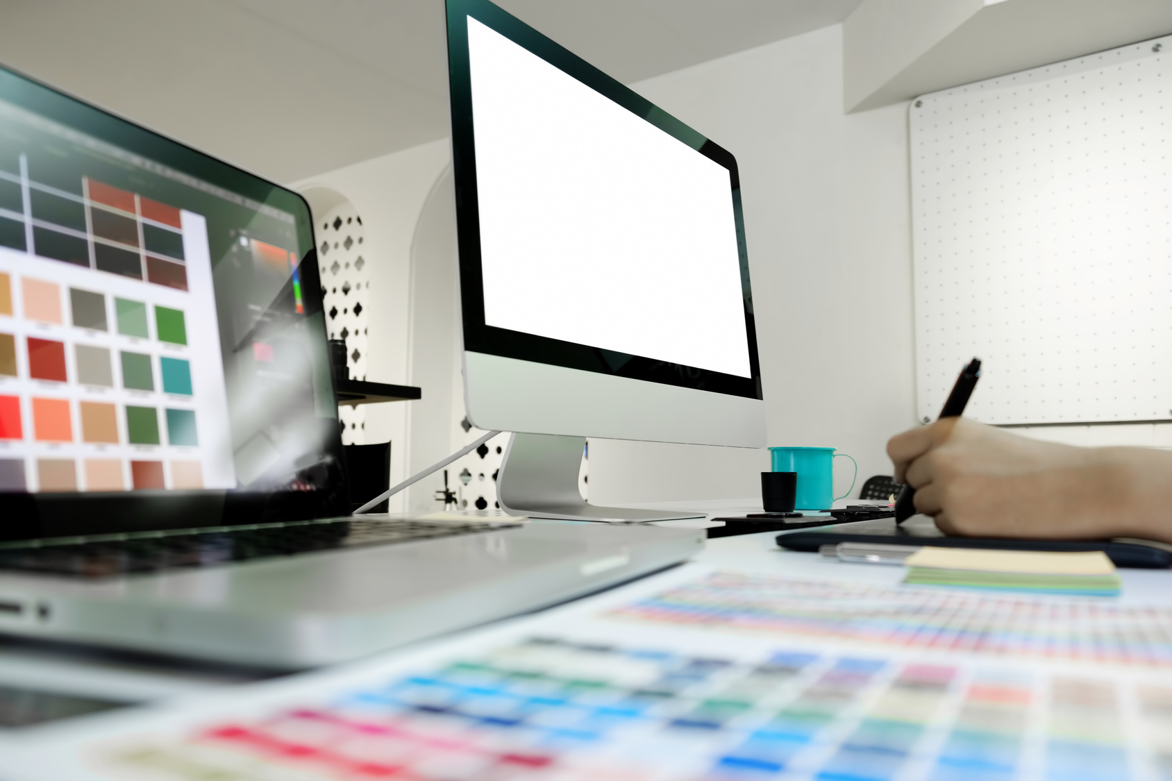Apple iMac in der Druckvorstufe