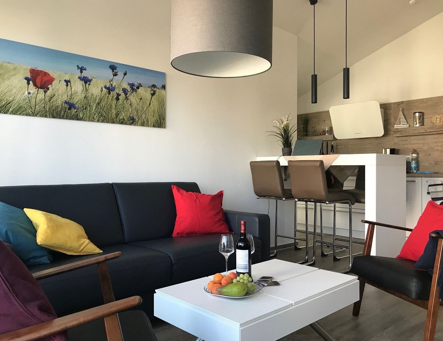 Blick in die Wohnung
