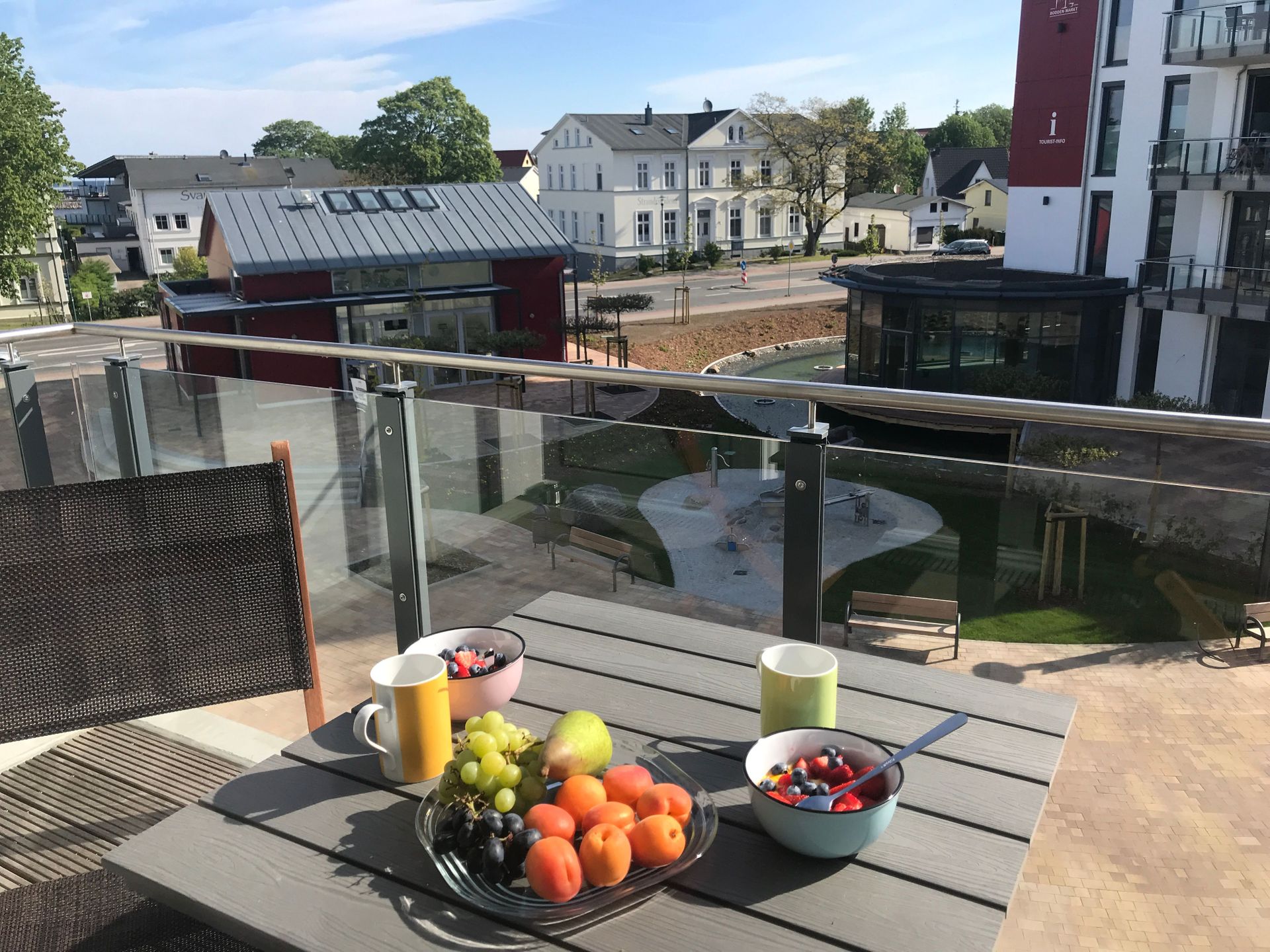 Balkon Ausblick