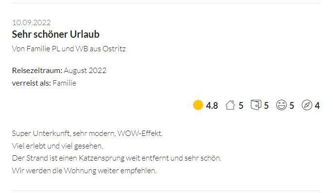 Text Bewertung