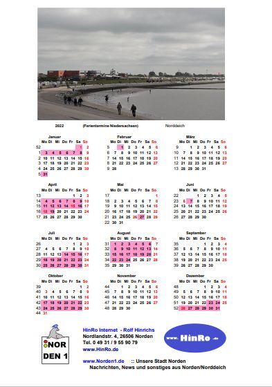 Kalender | HinRo.de