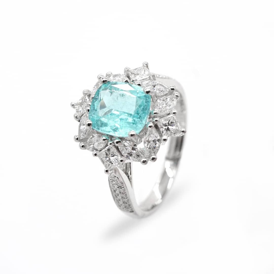 Aquamarin Ring