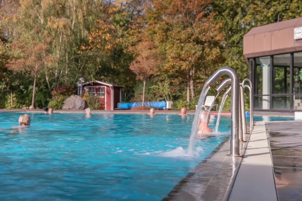 Außenbecken der Hellweg-Sole-Thermen