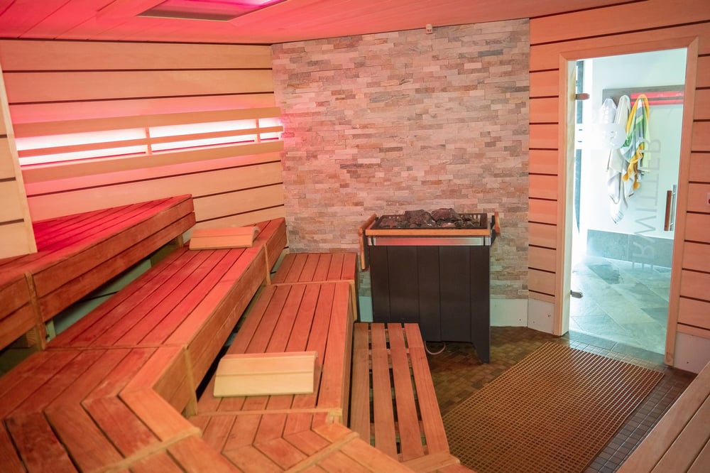 Erwitter Kalkstein-Sauna