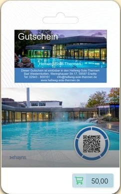 50 € Gutschein der Hellweg-Sole-Thermen