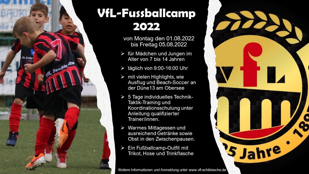 VfL-Fussball-Camp 2022 | vfl-schildesche