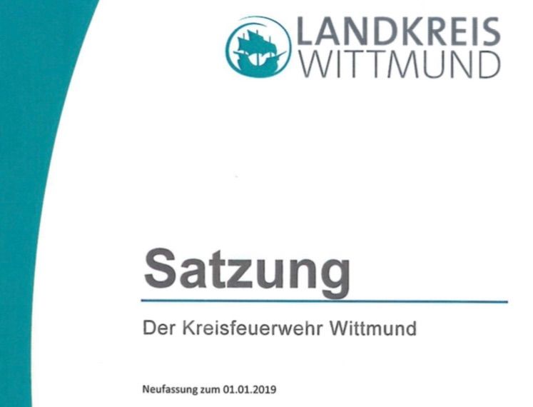 Satzung der Kreisfeuerwehr Wittmund