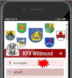 ​​Auch als App! | KFV Wittmund