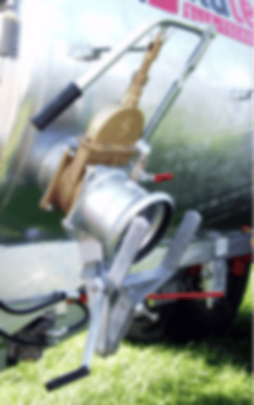 Sauganschluß mit Schnellkuppler