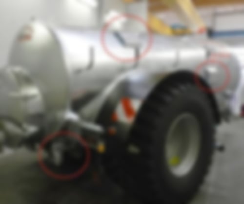 Schleppschuh-Vorbereitung