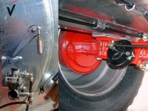 Druckluftbremse mit ALB-Regler