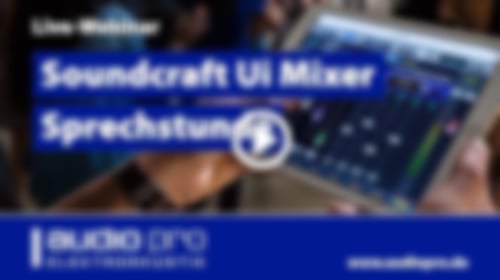 Webinar | Soundcraft Ui Mixer Sprechstunde