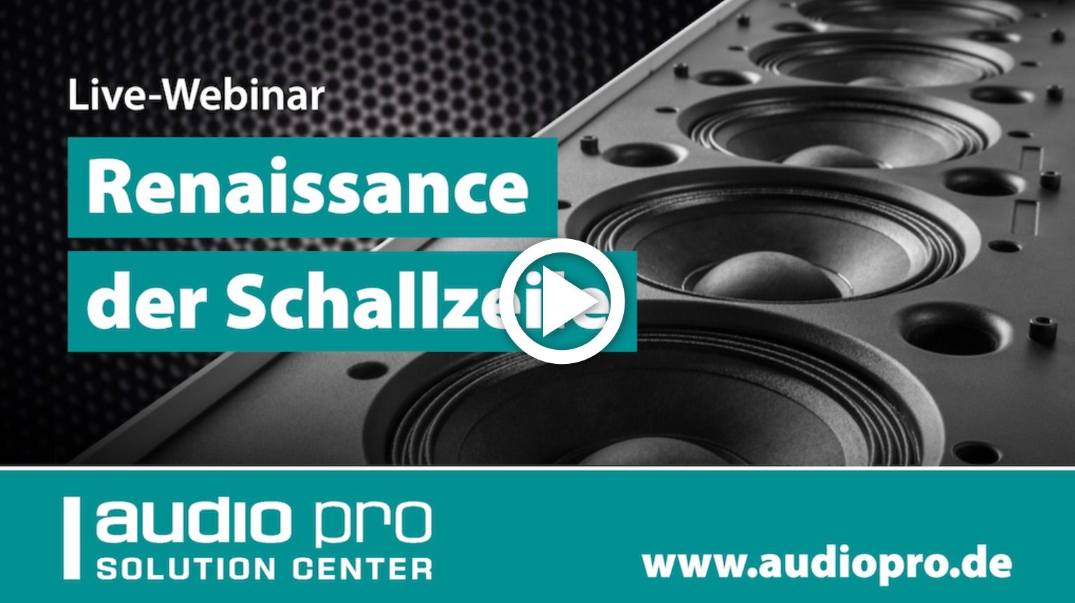 Webinar | Renaissance der Schallzeile