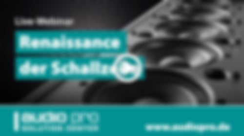 Webinar | Renaissance der Schallzeile